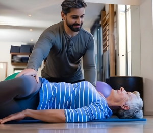 trabajo para kinesiologo en paciente traumatologico